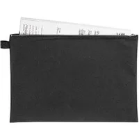 VELOFLEX Geldbörse Banktasche 2724000 DIN A4 Reißv Textil schwarz