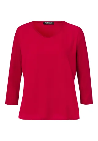 FRANK WALDER - Shirt ELEMENTS mit cleanem Finish merlot - Gr. - 42