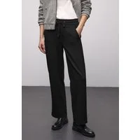 STREET ONE Stoffhose mit Tape-Details