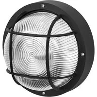 Osram Wandleuchte Osram LED Wandleuchte Bulkhead Essential Round E27, Ohne Leuchtmittel, Nicht dimmbar ohne Bewegungsmelder