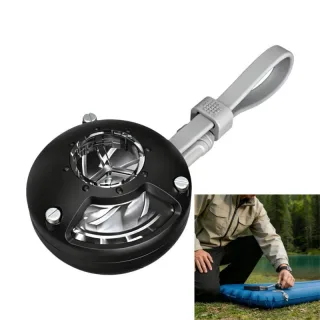Portable Mini Air Pump Ultra-Light 3.5kPa Electric Inflator Deflator With 7 Nozzles For Camping Air Mattress Inflatables