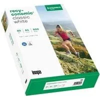 Recyconomic Classic white A4, Papier DIN A4 (500 Blatt), 80 g/m²