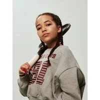Name It Sweatshirt NKFTAYA LS RLX SHORT SWEAT BRU BOX