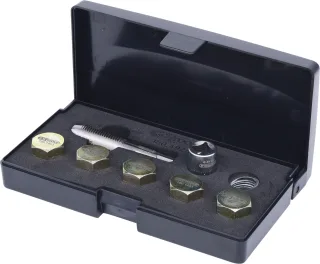 KS Tools Ölablassschrauben-Gewindereparatur-Satz, 12-tlg M15 x 1,5 - 150.4925