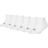 PUMA Sneakersocken PUMA KIDS PLAIN SNEAKER 6P ECOM (6 Paar) mit verstärktem Zehenbereich