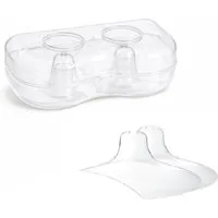 COOL-i ® Brustwarzenabdeckung Stillhütchen Silikon 2er Set mit Box, weiche Brustwarzen Schutzhütchen, BPA frei, wiederverwendbar & hautfreundlich