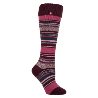 Damen Thermo Langschaftgummistiefelsocken mit weichem Bürstfutter