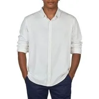 riverso Langarmhemd Herren Leinen Hemd RIVFabrizio Regular Fit (1-tlg)