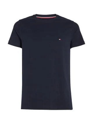 Tommy Hilfiger - Slim Fit T-Shirt blau - Gr. - M