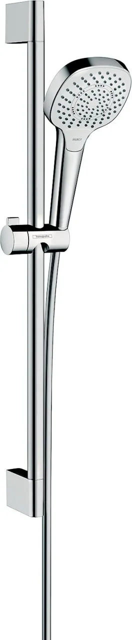 Hansgrohe Brausenset Croma Select E Multi EcoSmart/Unica 650mm weiss/chrom, 26581400 26581400