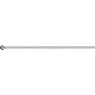 PFERD TOOLS Hartmetall Hochleistungsfrässtift STEEL Kugel KUD für Stahl mit Stahllangschaft - 21112789