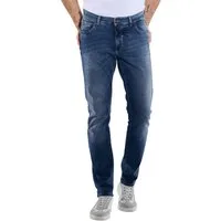 Engbers Straight-Jeans Herren Super-Stretch-Jeans "My Favorite", Brilliantblau