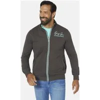Jan Vanderstorm Sweatjacke JAVALD mit seitlichen Leistentaschen