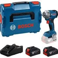 Akku-Schlagschrauber GDS 18V-350 Professional, 18Volt blau, 2x Li-Ion Akku 4,0Ah, in L-BOXX