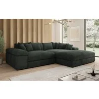 Luxusbetten24 Sofa Designer Sofa Bernardo, mit breiter Ottomane