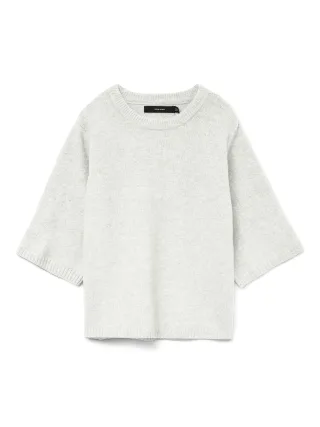 VERO MODA - VMBOOM 2/4 O-NK OVERSIZE PULLOVE GA NOOS Birch - Gr. - M