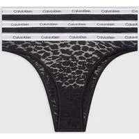 Calvin Klein Underwear Brasilslip 3 PACK BRAZILIAN (LOW-RISE) (Packung, 3-St., 3er-Pack) mit Logobund