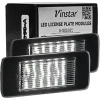 Vinstar KFZ-Ersatzleuchte LED Kennzeichenbeleuchtung E-geprüft für OPEL, OPEL Zafira C ab´12 Astra J Sportstourer ab09