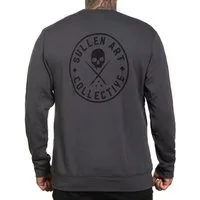 Sullen Clothing Sweatshirt Ever Crew Asphalt Grau Sweatshirt Pulli Pullover