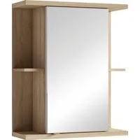 byLIVING Spiegelschrank Nebraska Breite 60 cm, mit großer Spiegeltür und viel Stauraum