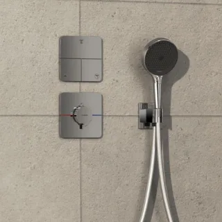 hansgrohe ShowerSelect Comfort Q Thermostat 15588000 UP, für 1 Verbraucher, chrom