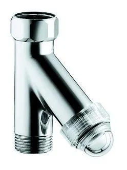 GROHE WAS-Schrägfilter 41275 DN20 bis 80 Gr. C mit Klarsicht-Kappe chrom 41275000