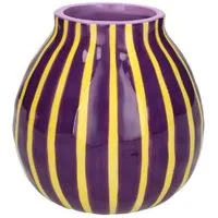 Giftcompany Dekovase Vase Artisan Violett Gelb