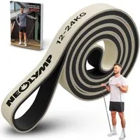 NEOLYMP Trainingsbänder Resistance Bands - Gym Zubehör für Ganzkörpertraining - Klimmzug Band, Kein Spannungsverlust,Hygienisch, Mehrschichtig, Naturlatex, Belastbar