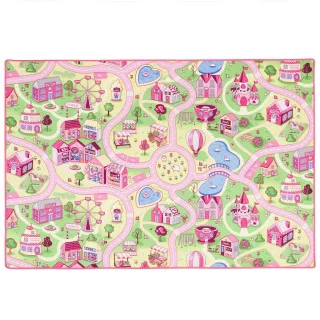 Snapstyle Kinder, Rosa, Textil, Abstrakt, 80x160 cm, Teppiche & Böden, Teppiche, Teppich Kinderzimmer