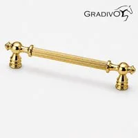 Gradivo Möbelgriff Schrankgriff Bügelgriff 953 - Gold, 128 mm