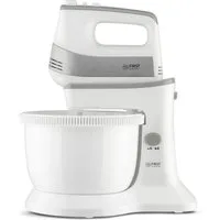 TZS FIRST AUSTRIA Handmixer mit Schüssel 3,5L, Küchen- und Knetmaschine 500W, 500 W, 1 Paar Knethaken, 2 Rührbesen, Rührschüssel