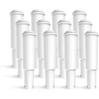 Comedes Wasserfilter Comedes 12er Set ähnlich wie Jura Claris White, Zubehör für ähnlich wie Jura Claris White 68739, Jura Claris White 60209, Jura Claris White 62911, passend für Jura Impressa Serien E, J, S, X, X, Z