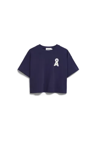 Armedangels - ALBERTARAA T-SHIRT tinted navy - Gr. - M