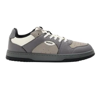 Hugo - "Hadrian Tenn Pugr" Sneaker für Herren (Mittelgrau)