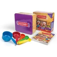 Kinderleichte Becherküche Back-Set BEST of Becherküche (Back- und Kochbuch, 5 Messbecher, Keksdose), (7-tlg)