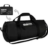 BRUBAKER Reisetasche Große Falttasche - Faltbare Reisetasche Schwarz - Weekender (1-tlg., Leichte Falt-Trainingstasche für Herren und Damen), Wandelbare Sporttasche - Duffle Bag für Reisen, Urlaub, Fitness