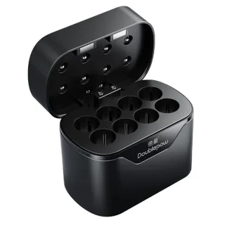 Doublepow H58 8 Slot Battery Charger with Smart Display for AA Ni-MH / Ni-Cd Lithium Battery Fast Charging Type-C Portab