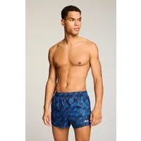 PUMA Badeshorts PUMA SWIM MEN PRINTED CAT SHORT SHORTS mit Gummizug und seitlichen Taschen