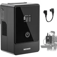 Neewer PS099E Mini V Mount Akku, 6800mAh 99Wh 14.5V Mini V Lock Akku Kamera-Akku 6800 mAh, mobiles Ladezentrum fúr Not-&Stromversorgung/Kamera/Camcorder/Monitor