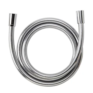 LAUFEN Kunststoff-Brauseschlauch Simiflex, mit Metalleffekt und drehbarer Verbindung, 1/2" x 1/2", L HF504760000000