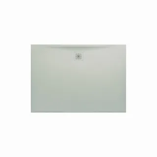 LAUFEN Duschwanne Pro aus Marbond 1400x1000x30 Ablauf lange Seite Hellgrau, H2119540770001 H2119540770001