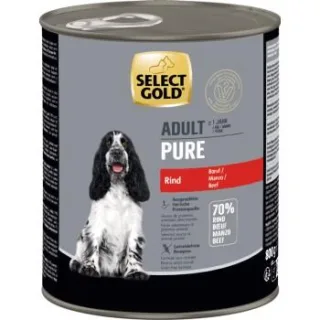 SELECT GOLD Pure Adult Rind 24x800 g