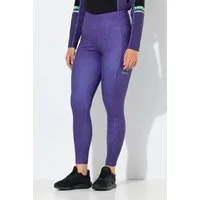 Ulla Popken Leggings Sport-Leggings Leomuster schnelltrocknend