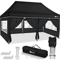 tillvex Pavillon tillvex® Pavillon 3x6m Wasserdicht Gartenzelt Faltpavillon Partyzelt, (Pavillon 3x6m wasserdicht, Gartenzelt UV Schutz 50), Partyzelt mit Tasche für Garten