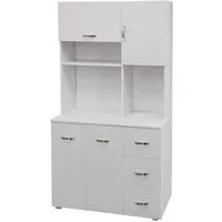 HTI-Line Hochschrank Küchenschrank Blanca (Stück, 1-St., 1x Schrank Blanca, ohne Dekoration) Küchenbuffet