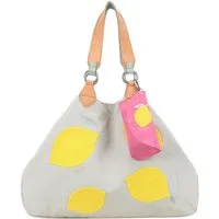 Fritzi aus Preußen Henkeltasche Izzy Medium Limited Squeezy Lemon, im sommerlichen Design