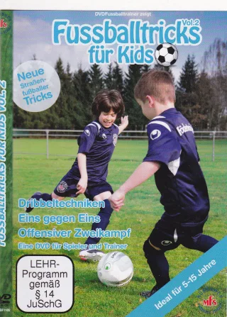 Fussballtricks für Kids Vol. 2 / Neue Fußballübungen im Fußballtraining (DVD)