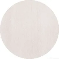 ASA SELECTION Platzset Tischset rund Lederoptik weiss 38 cm, Tischwäsche