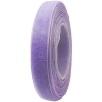 maDDma Organzaband 27m Organzaband Chiffonband 12mm Polyester Dekoration Geschenkband, lavendel