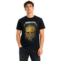 metallica Print-Shirt METALLICA T-SHIRT HERREN schwaruZ Skull explosion Metallica T-Shirt Spider